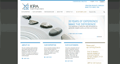 Desktop Screenshot of kpa-group.com